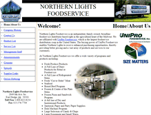 Tablet Screenshot of northernlightsdistributing.com
